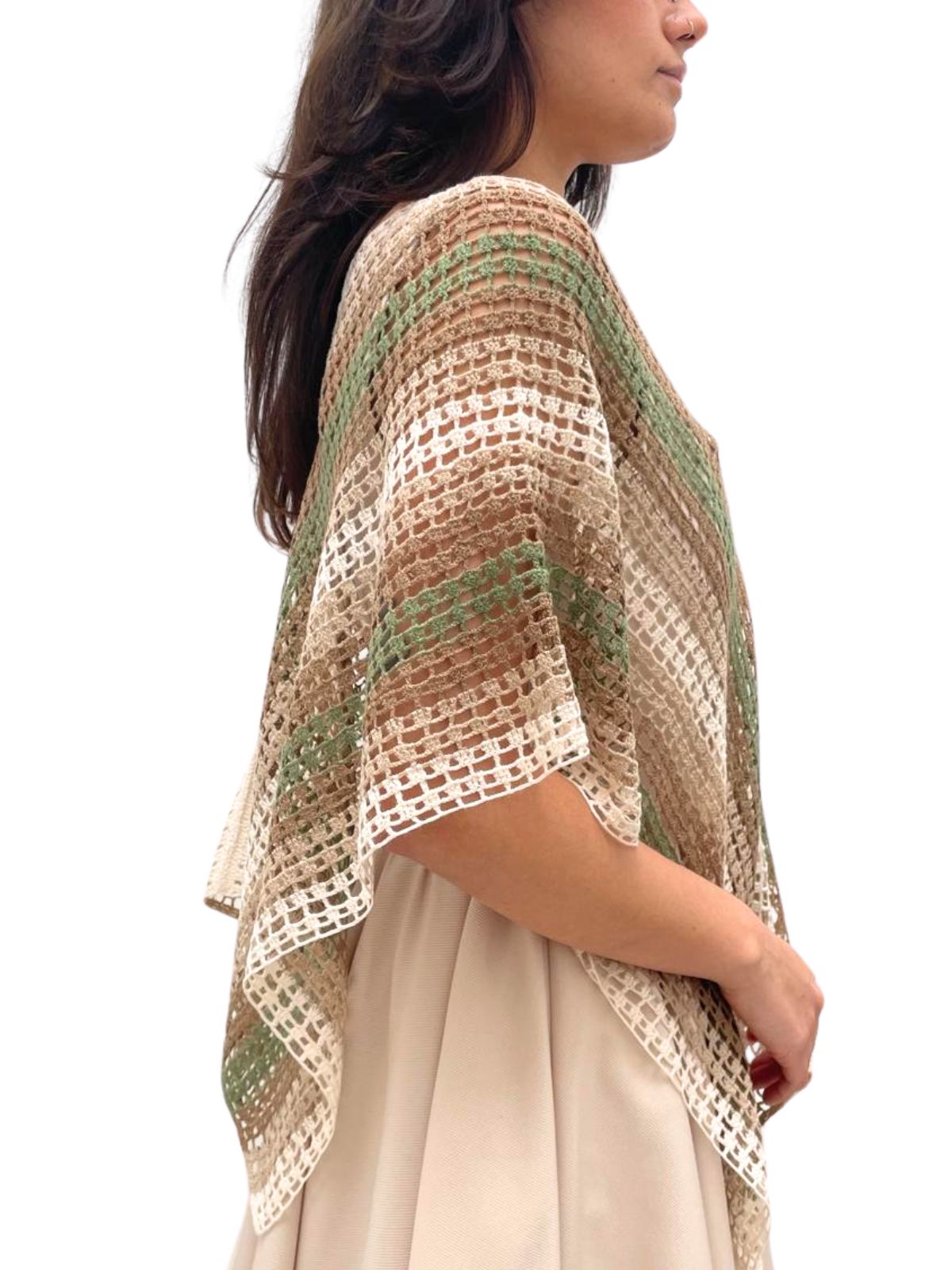 Poncho Wayra en crochet