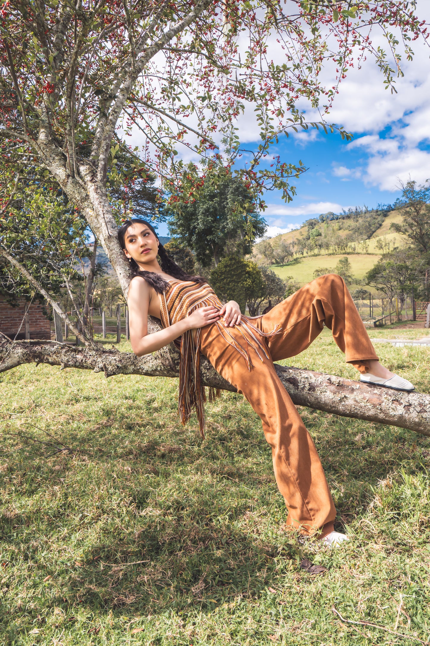 Pantalón en Corduroy