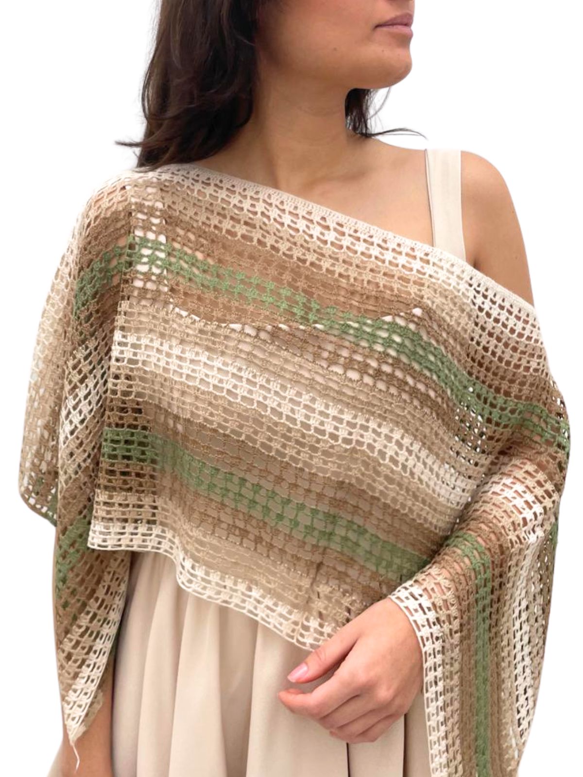 Poncho Wayra en crochet