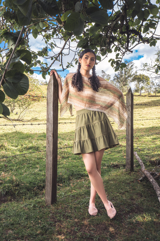 Poncho Wayra en crochet